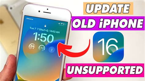 How to Update an Old iPhone .